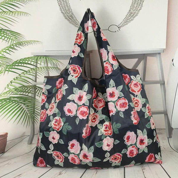 [MPHA00011] MEIPENG Large STYLISH Nylon Foldable Reusable Grocery Shopping Bag