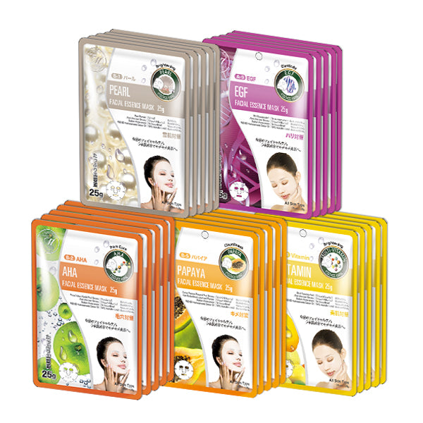 MITOMO SPECIAL BRIGHTENING AMAZING SET with 25 masks