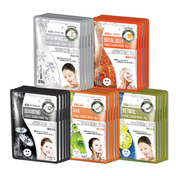 MITOMO SPECIAL PORE-TIGHTENING AMAZING SET with 25 masks