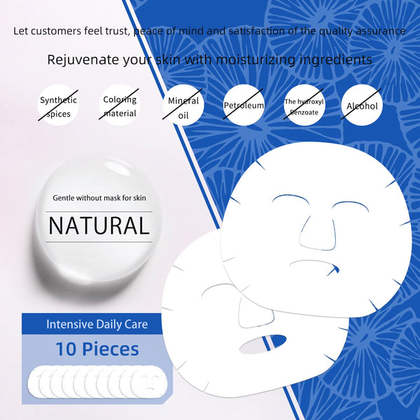 NEW! Popular in JAPAN, 3x Hyaluronic Acid + CICA Facial Mask Pack [CC001-B-027]