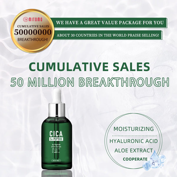 NEW! Popular in JAPAN, 5x Peptide + CICA Serum [CC001-C-050]