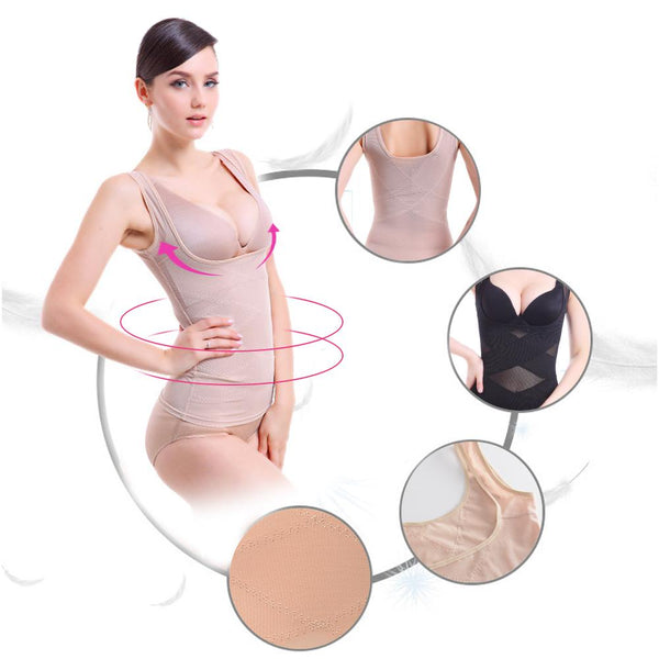 [MPFA00012] MEIPENG Ladies Full Body Shaper Slimming Bodysuit Tummy Control Girdle Corset Shapewear