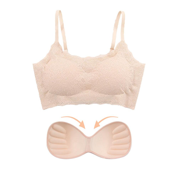 [MPFA00028] MEIPENG Explosion Bra camisole base with lace and seamless for woman