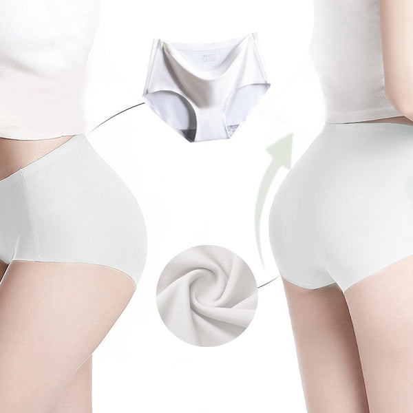 [MPFA00029] MEIPENG Ice silk seamless panties feminine waist plus size women's briefs summer new style