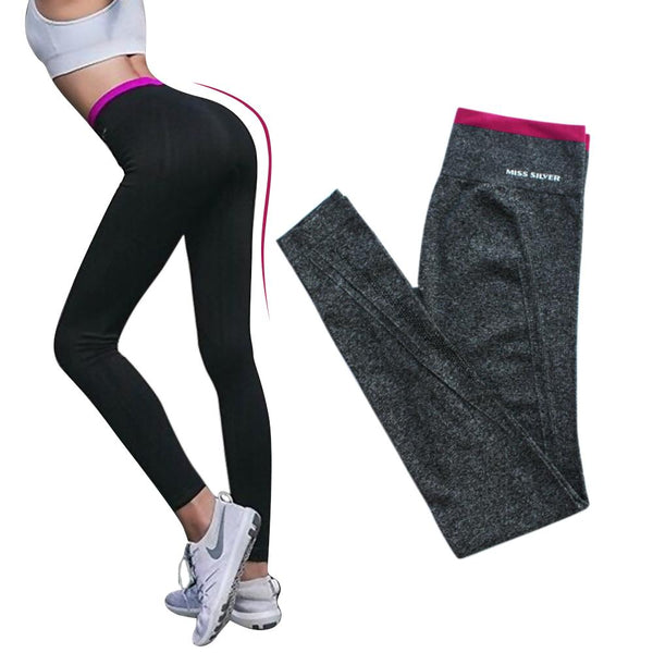 [MPFA00031] MEIPENG New autumn/winter tights with small trousers and high elastic sports trousers women's color matching running yoga fitness trousers casual pants