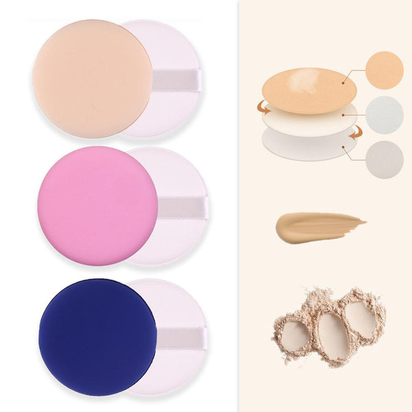 [MPTA00010] MEIPENG Air Cushion BB Cream Concealer Powder Puff Foundation Sponge Makeup Tool Round