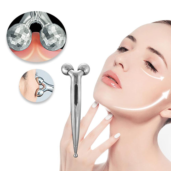 [MPTA00013]MEIPENG 3D Facial Roller  Massager V Face Lifting Massage Instrument Body Shaping Tool