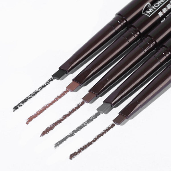 [MPTA00034] MEIPENG Three dimensional multi effect eyebrow pen double triangle eyebrow pen is waterproof, sweat proof and durable