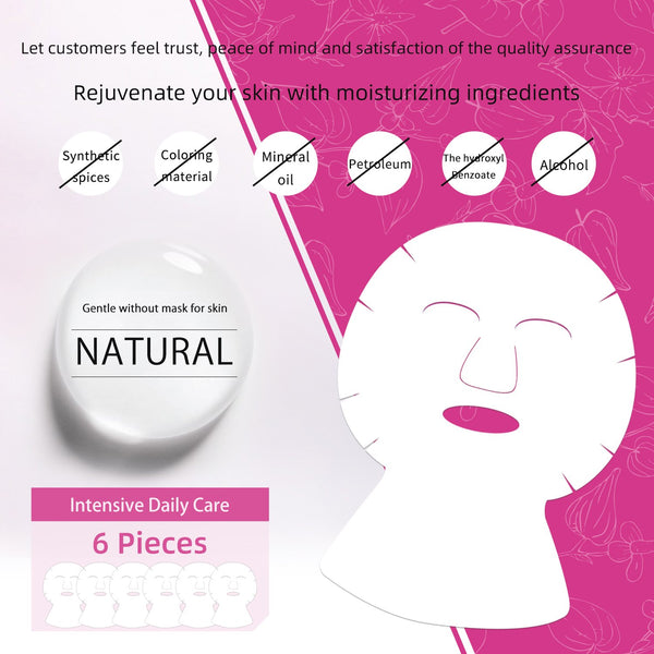 NEW! Popular in JAPAN 2x Collagen + DOKUDAMI Face and Neck Mask Pack [DD001-A-035]