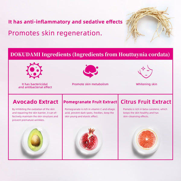 NEW! Popular in JAPAN 2x Collagen + DOKUDAMI Weekly Facial Mask Pack (7 Sheets) [DD001-A-100]