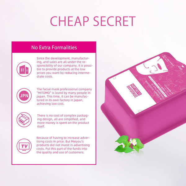 NEW! Popular in JAPAN 2x Collagen + DOKUDAMI Daily Facial Mask Pack (31 sheets) [DD001-A-360]