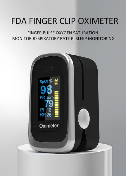 [MPEA00006] MEIPENG FDA finger clip oximeter finger pulse oxygen saturation monitor respiratory rate PI sleep monitoring