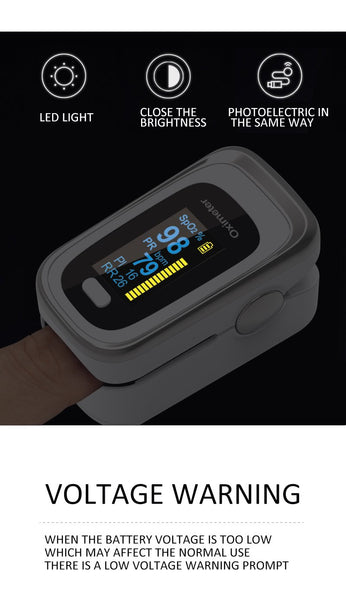 [MPEA00006] MEIPENG FDA finger clip oximeter finger pulse oxygen saturation monitor respiratory rate PI sleep monitoring