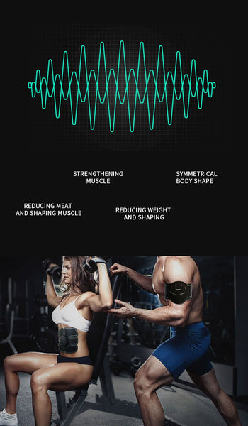 [MPHA00024] MEIPENG  Home charging type intelligent abdominal muscle stick fitness instrument EMS abdominal trainer