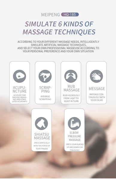 [MPHA00026] MEIPENG Intelligent electric shoulder and neck physiotherapy instrument cervical massager neck massage stick neck kneading household massage artifact