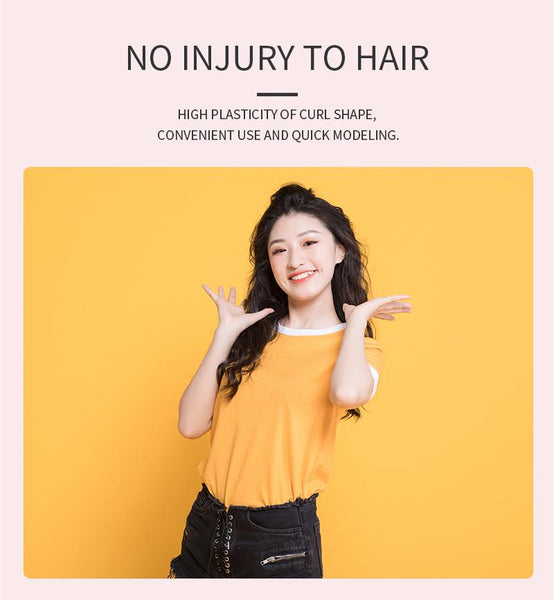 [MPTA00029] MEIPENG Korean net red air bangs curling artifact with eight character bangs inside buckle curling cylinder self-adhesive hair roll