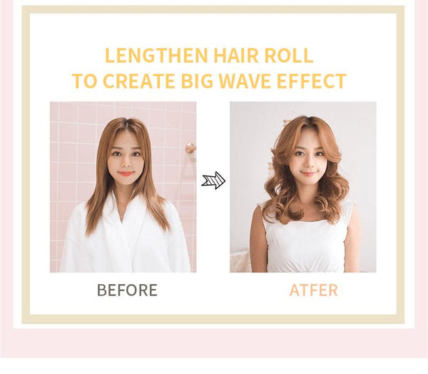 [MPTA00029] MEIPENG Korean net red air bangs curling artifact with eight character bangs inside buckle curling cylinder self-adhesive hair roll