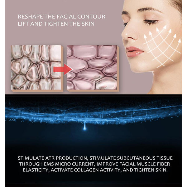 [MPTA00030] MEIPENG Intelligent v-face instrument micro current Facial Massager EMS remote control Bluetooth face slimming artifact beauty instrument slimming instrument