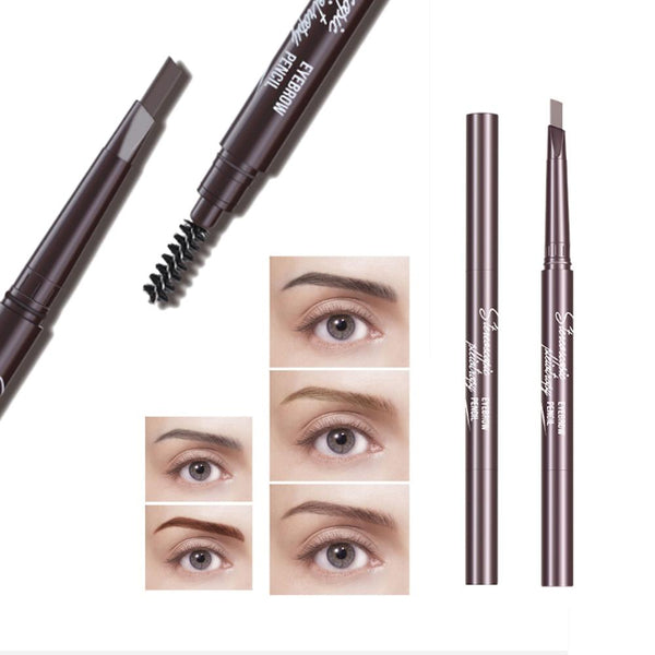[MPTA00034] MEIPENG Three dimensional multi effect eyebrow pen double triangle eyebrow pen is waterproof, sweat proof and durable