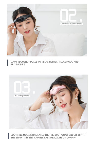 [MPTA00035] MEIPENG Multifunctional electric massage instrument hypnosis instrument wireless charging head sleep instrument acupuncture hypnosis instrument physiotherapy instrument