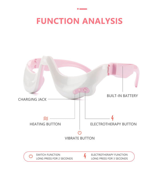 [MPTA00021] MEIPENG Heat pulse eye massage instrument under-eye puffiness eye massager