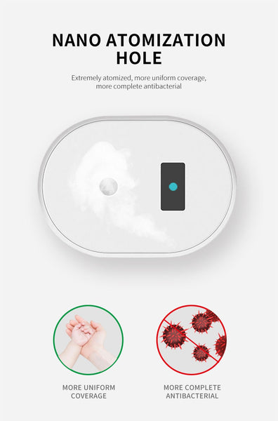 [MPEA00008] MEIPENG New alcohol disinfector induction automatic atomizer, hand held atomizing humidifier portable intelligent induction spray