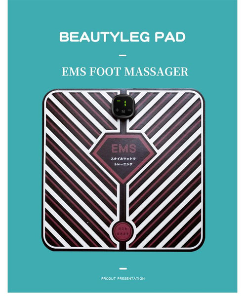 [MPHA00022] MEIPENG EMS vibration sole physiotherapy charging multifunctional foot massage instrument EMS massage foot pad sole massage instrument