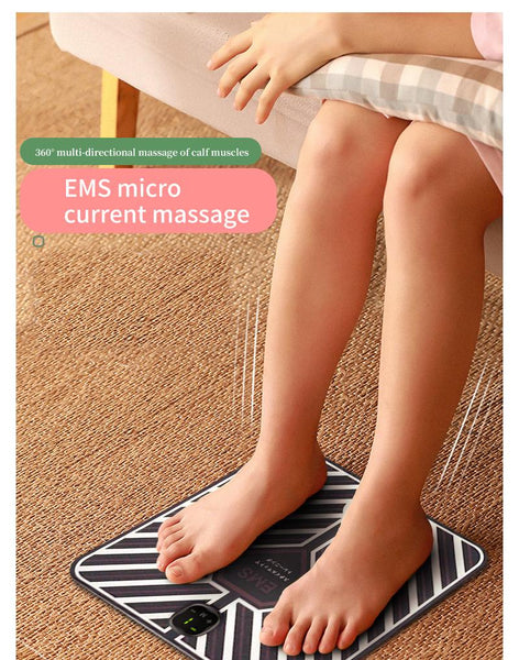 [MPHA00022] MEIPENG EMS vibration sole physiotherapy charging multifunctional foot massage instrument EMS massage foot pad sole massage instrument
