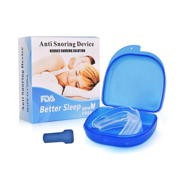 [MPTA00031] MEIPENG Silicone Anti Snoring mouth guard Anti Snoring Device movement tooth protection orthodontic molar set can be hot water molding