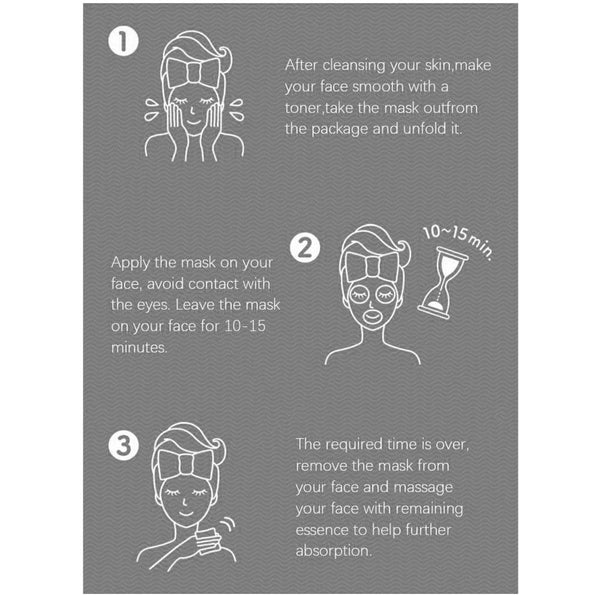 [HS520-C-4] Hada Supply Hyaluronic Essence Mask (10pcs/Unit)