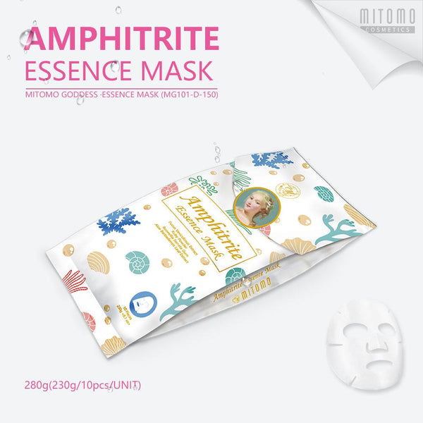 [MG101-D-150] MITOMO Goddess Amphitrite Essence Mask (10pcs/Unit)