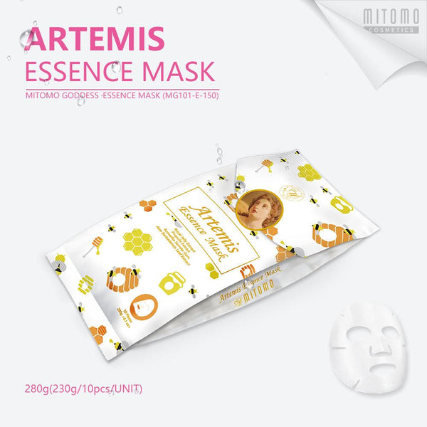 [MG101-E-150] MITOMO Goddess Artemis Essence Mask (10pcs/Unit)