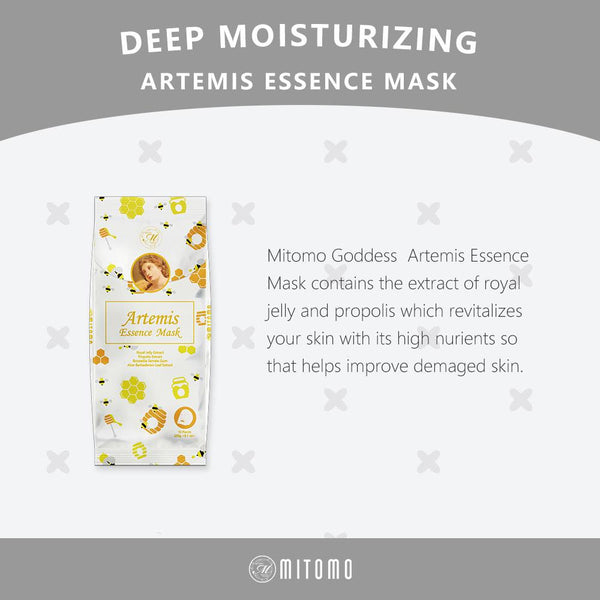 [MG101-E-150] MITOMO Goddess Artemis Essence Mask (10pcs/Unit)
