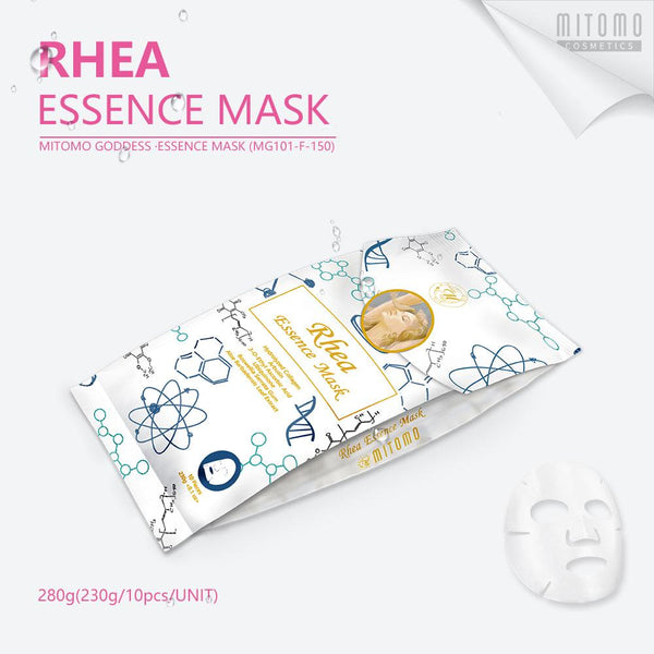 [MG101-F-150] MITOMO Goddess Rhea Essence Mask (10pcs/Unit)