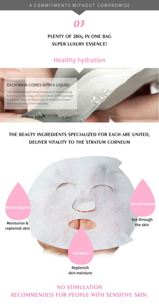 [MG101-H-150] MITOMO Goddess Cronus Essence Mask (10pcs/Unit)