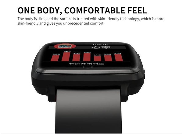 【MPEA00001】MEIPENG P3 multifunctional smart watch blood pressure and heart rate monitoring Bluetooth large screen waterproof sports watch for men and women