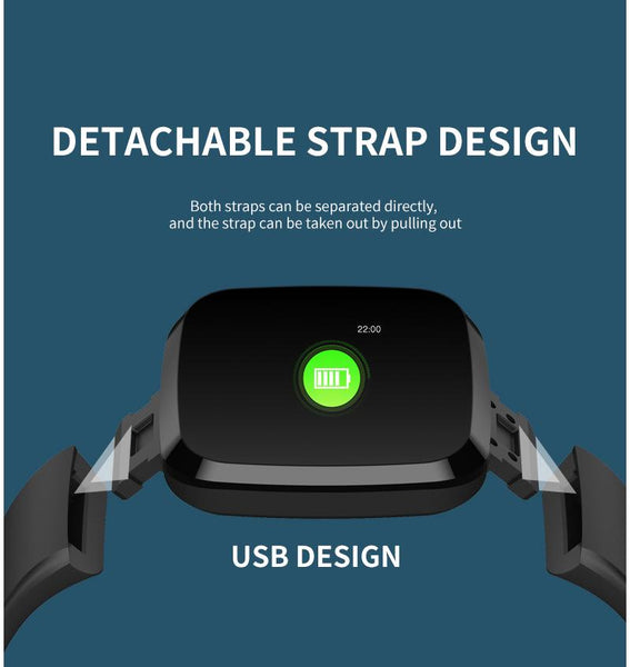 【MPEA00001】MEIPENG P3 multifunctional smart watch blood pressure and heart rate monitoring Bluetooth large screen waterproof sports watch for men and women