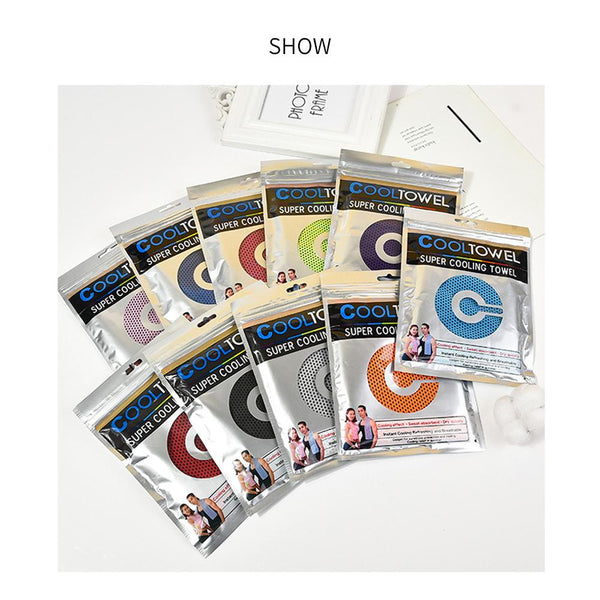 [MPFA00001]MEIPENG  Sports Towel Cool Feeling  Workout Exercise Sweat Wipe Towel