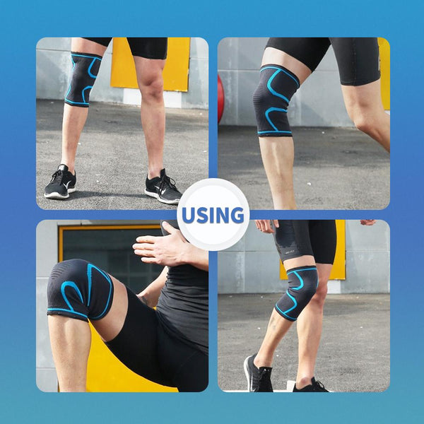 [MPFA00002] MEIPENG knee pads  summer running basketball riding climbing fitness non-slip men and women breathable ultra-thin air-conditioned room to keep warm