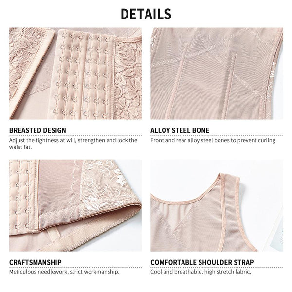 [MPFA00006]MEIPENG Ladies Full Body Shaper Slimming Bodysuit Tummy Control Girdle Corset Shapewear