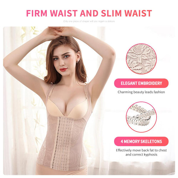 [MPFA00006]MEIPENG Ladies Full Body Shaper Slimming Bodysuit Tummy Control Girdle Corset Shapewear