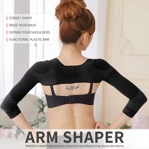 [MPFA00008] MEIPENG Seamless Arm Shaper Women Compression Long Sleeve Arm Slimmer Posture Corrector