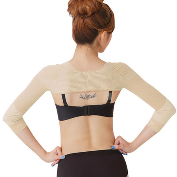 [MPFA00008] MEIPENG Seamless Arm Shaper Women Compression Long Sleeve Arm Slimmer Posture Corrector