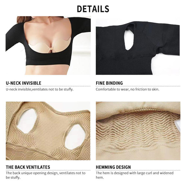 [MPFA00009] MEIPENG Hot Sale Tone Up Arm Shaping Sleeves Arm Workout Women Shape-Wear Arm Slimming