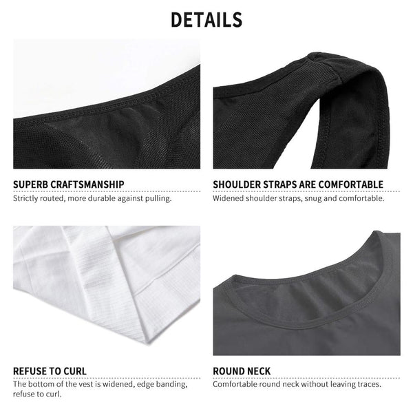 [MPFA00010] MEIPENG Men Slimming Body Shaper Tummy Control Corset Vest Compression Elastic Tank Top