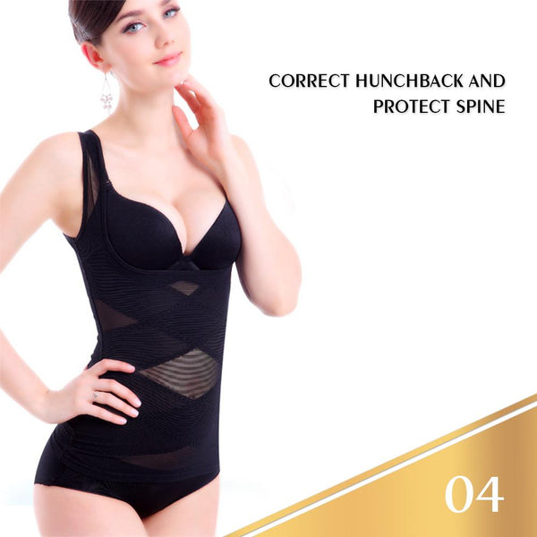 [MPFA00012] MEIPENG Ladies Full Body Shaper Slimming Bodysuit Tummy Control Girdle Corset Shapewear