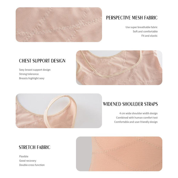 [MPFA00012] MEIPENG Ladies Full Body Shaper Slimming Bodysuit Tummy Control Girdle Corset Shapewear