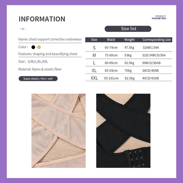 [MPFA00014] MEIPENG Therapy Correction Posture Back Shoulder Corrector Brace Belt Adjustable Strap
