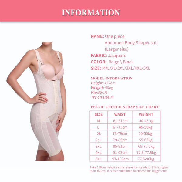 [MPFA00016] MEIPENG Bodysuit Suit Women Slimming Body Shape Floral Lace Wide Straps Hooks Tummy Control