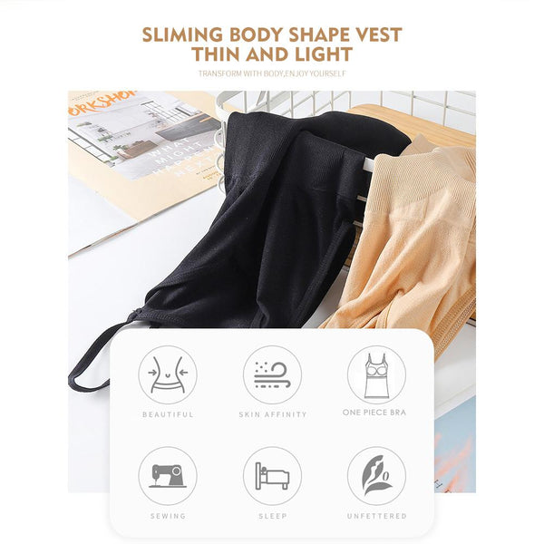 [MPFA00017] MEIPENG New Ladies Women Seamless Control Vest Body Shaper Shape Wear Underwear